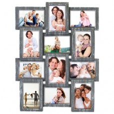Gracie Oaks Douthitt Gallery Style Wall Hanging 12 Opening Photo Sockets Picture Frame   